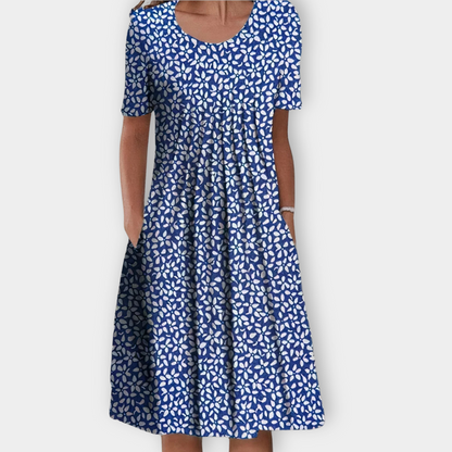 Elegante Bloemenjurk voor Zelfverzekerde Vrouwen