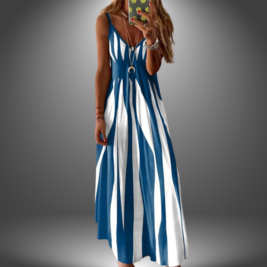 Zomerse Vloeiende Elegantie Jurk