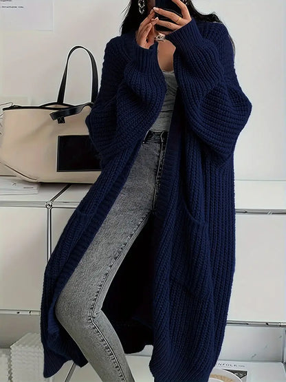 Figuur-Flatterend Lang Vest