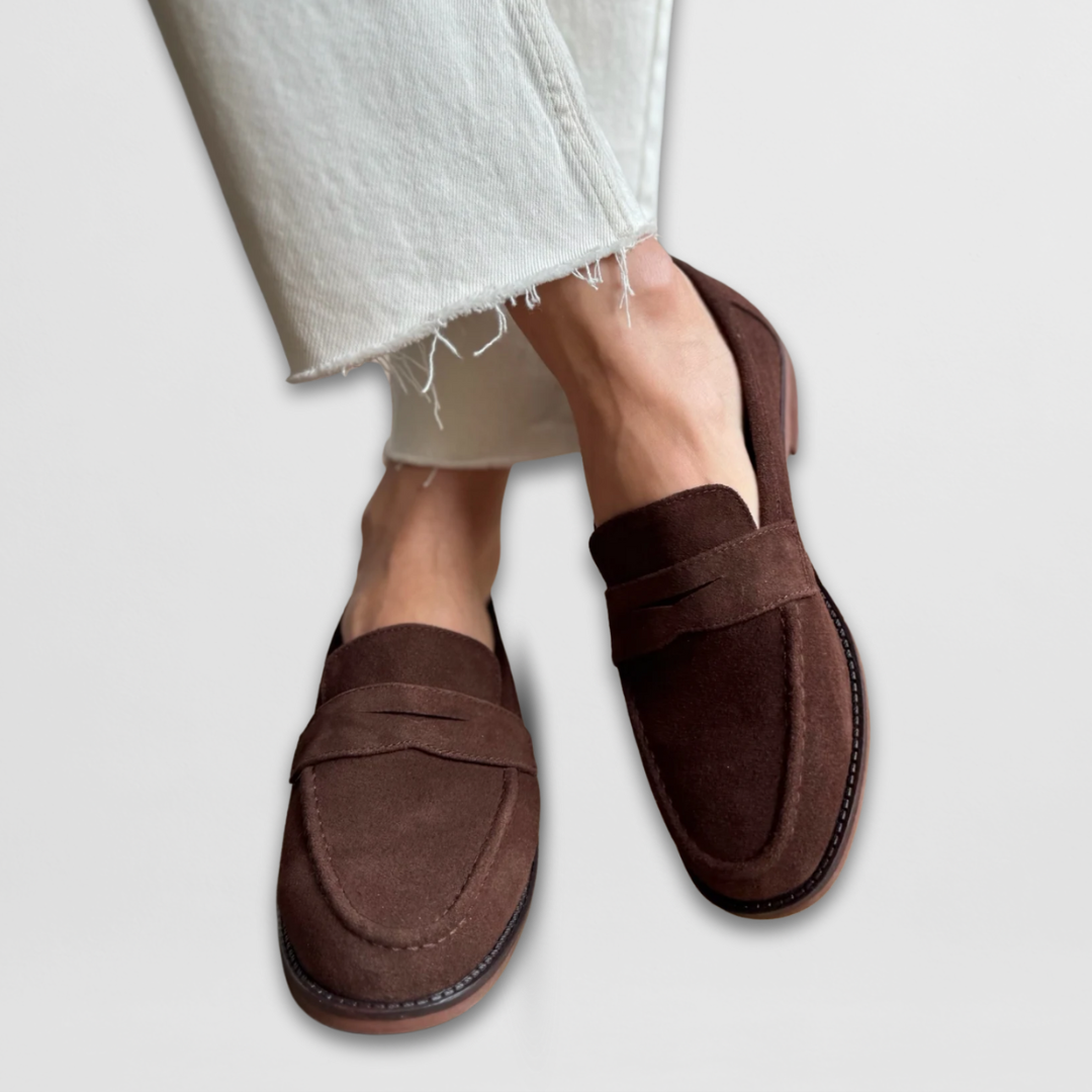 Elegante Leder Mokassins