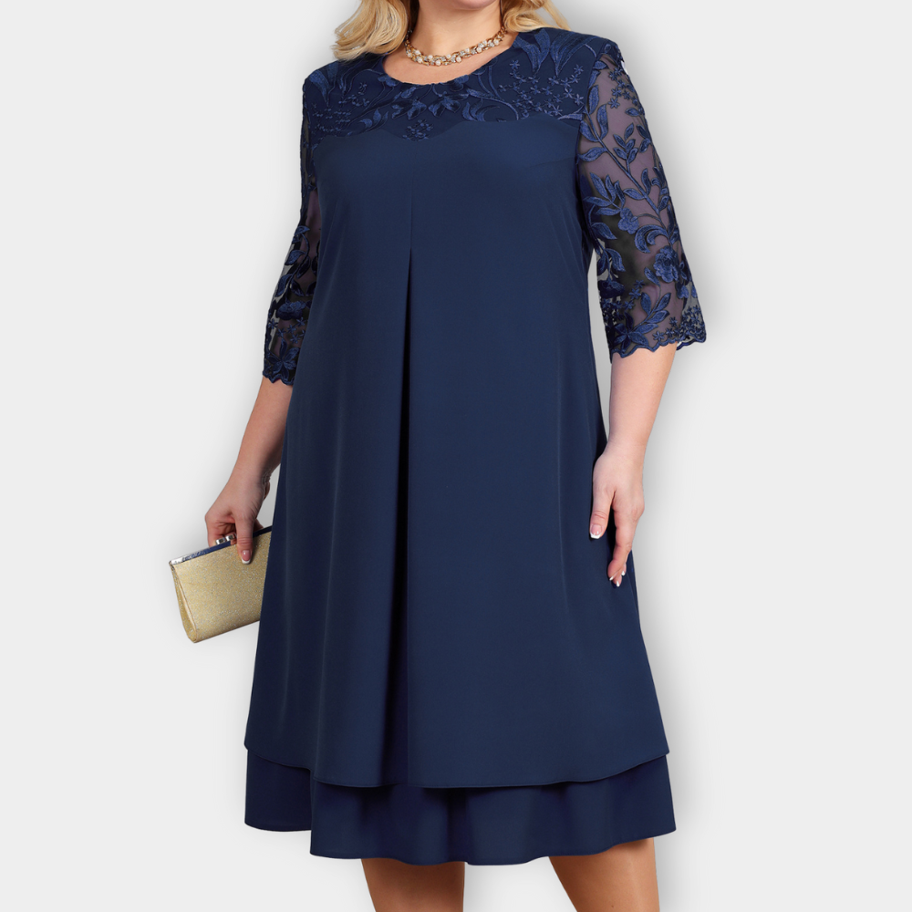 Elegante Plus-size Gala-jurk