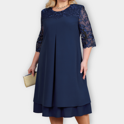 Elegante Plus-size Gala-jurk