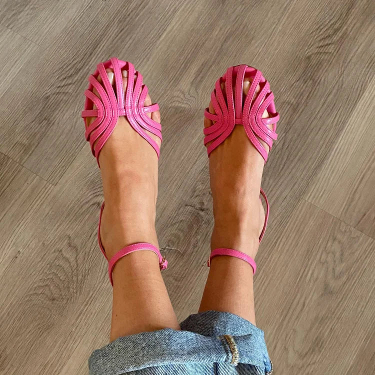 Elegante Gevlochten Sandalen
