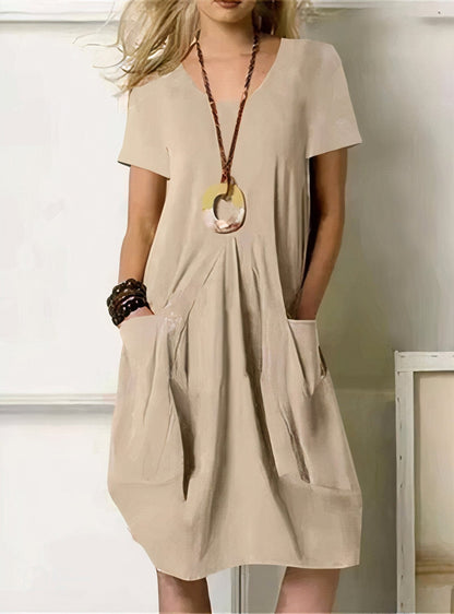 Luchtige Elegante Flow Jurk