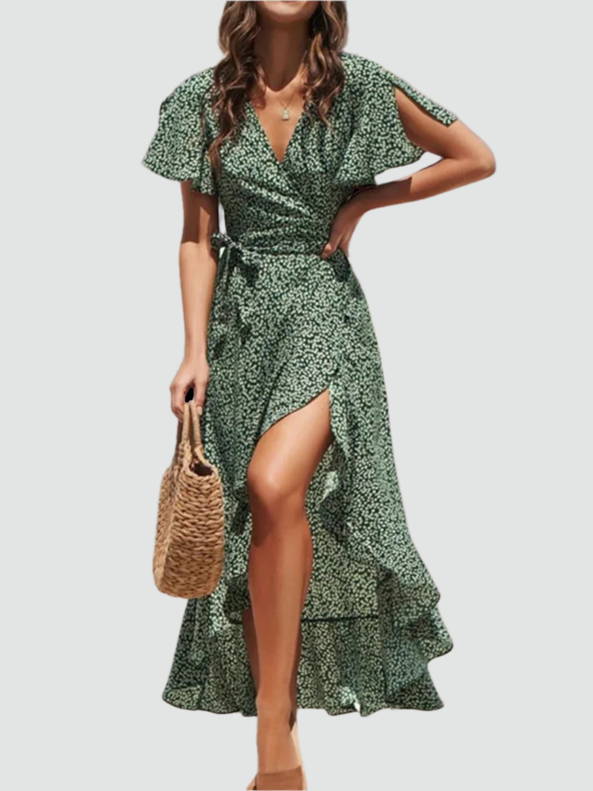 Zomerse Bloemenjurk met Boho Flair