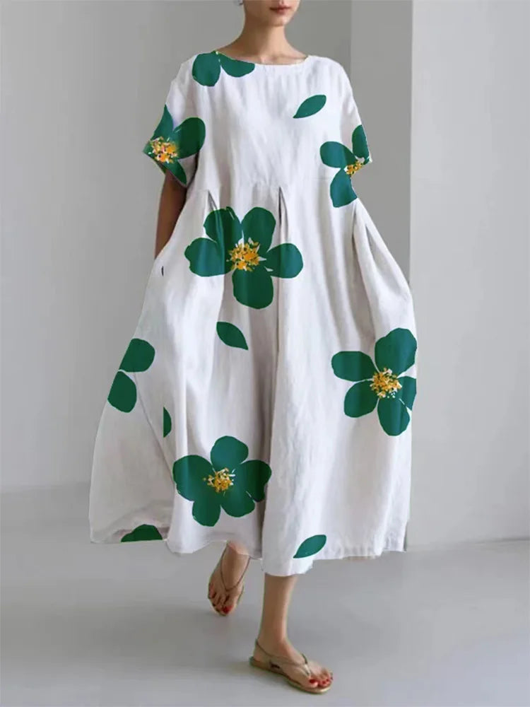 Zomerse Bloemenjurk Comfort