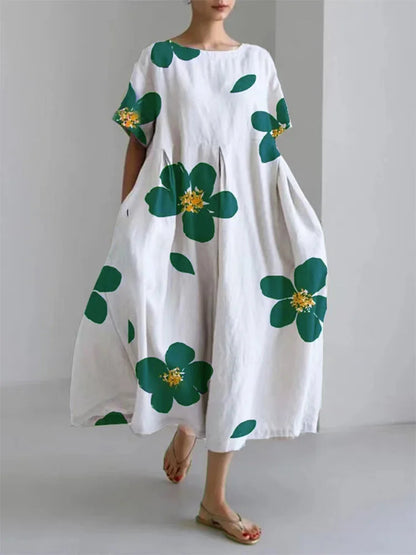 Zomerse Bloemenjurk Comfort