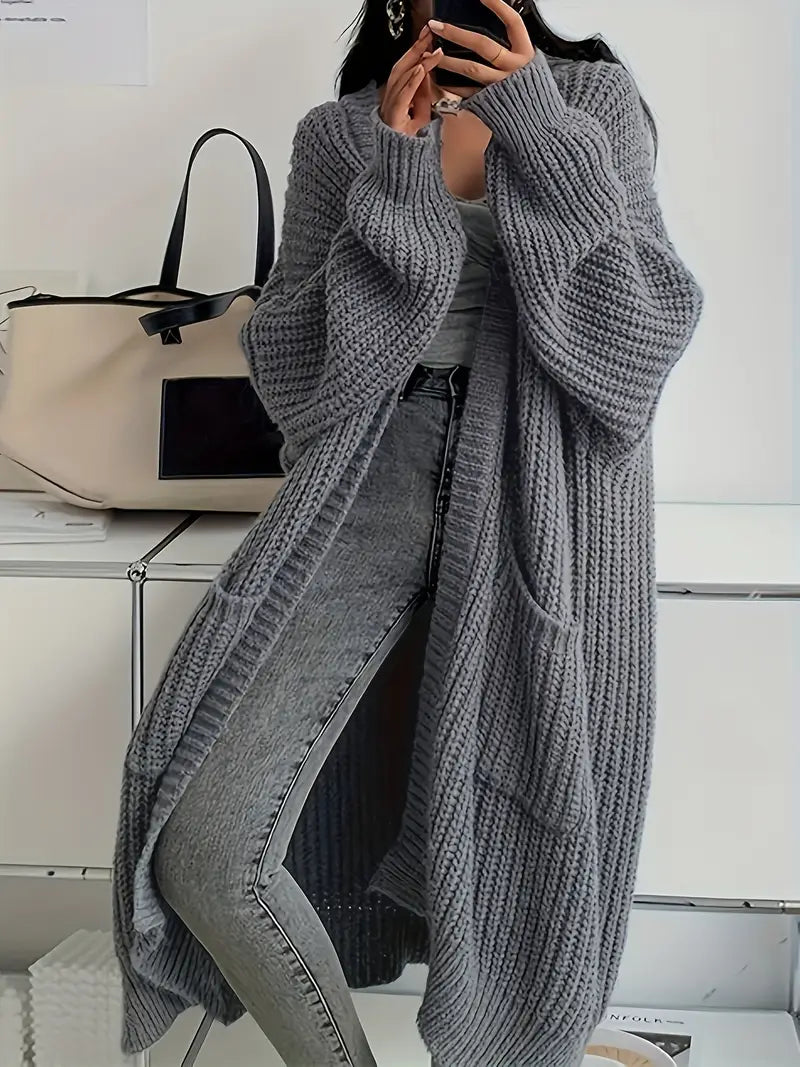 Figuur-Flatterend Lang Vest