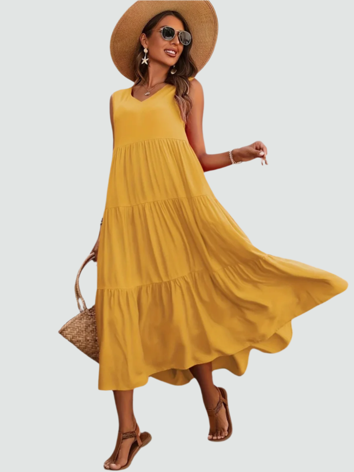 Elegante Zomerse Vakantiejurk