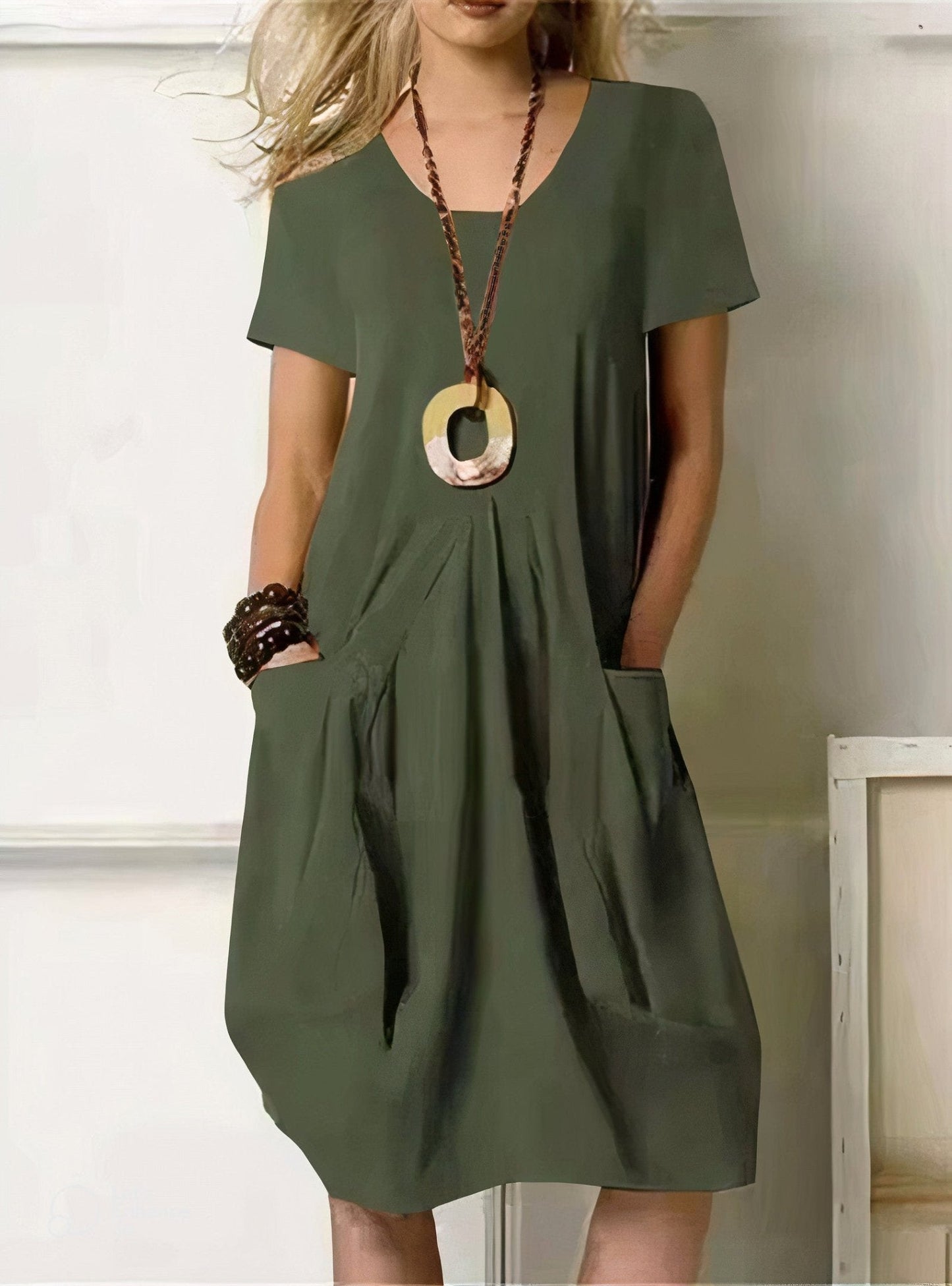 Luchtige Elegante Flow Jurk