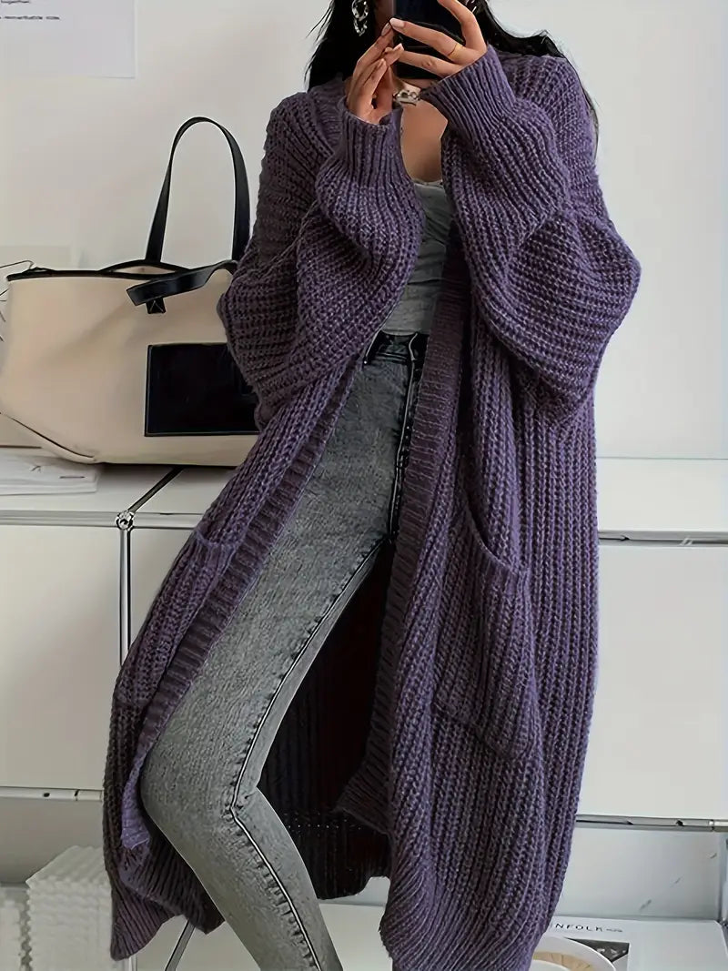 Figuur-Flatterend Lang Vest