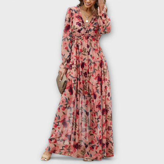 Verleidelijk Elegante Maxi-Jurk