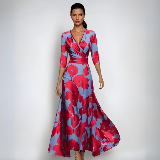 Floral-Elegance Dress