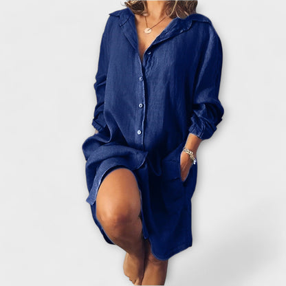 Linnen Blouse Met Stijl