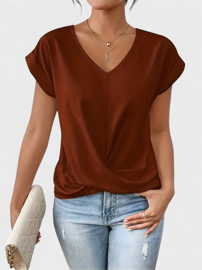 Vrouwelijk Twist-Front Top
