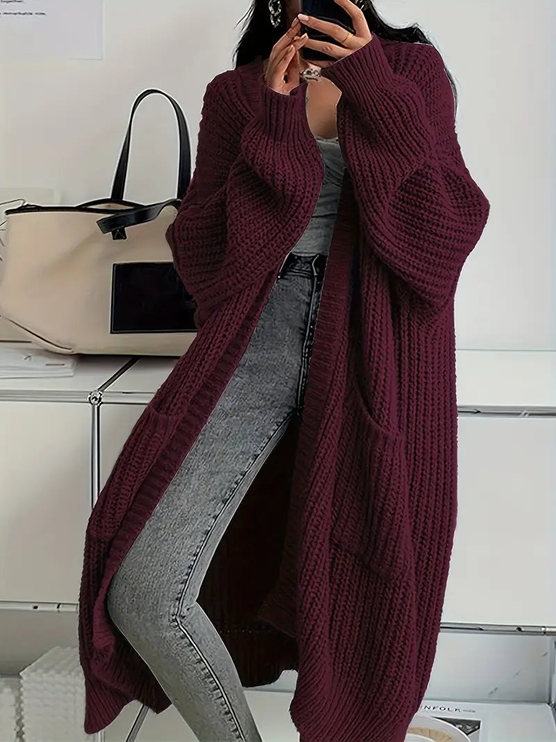 Figuur-Flatterend Lang Vest