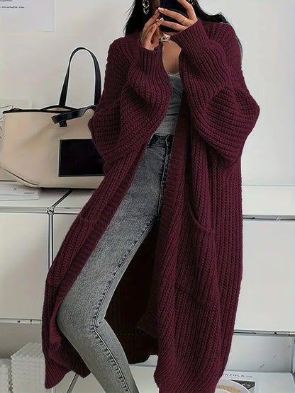 Figuur-Flatterend Lang Vest