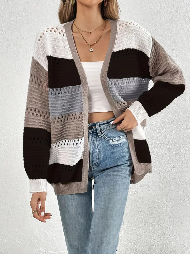 Flatterende V-Hals Cardigan