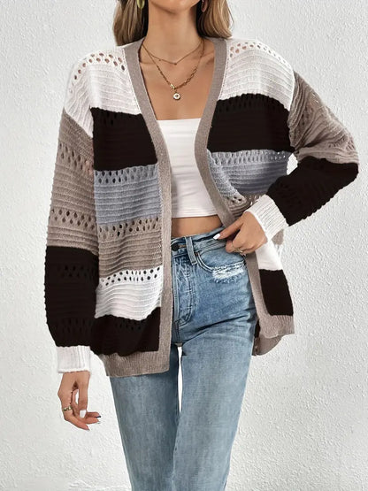 Flatterende V-Hals Cardigan