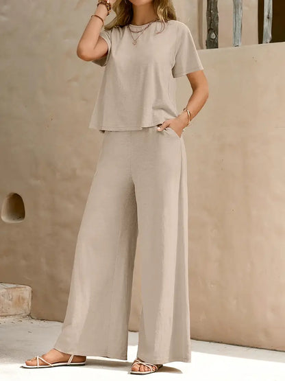 Comfort-Stretch Sweater-Set