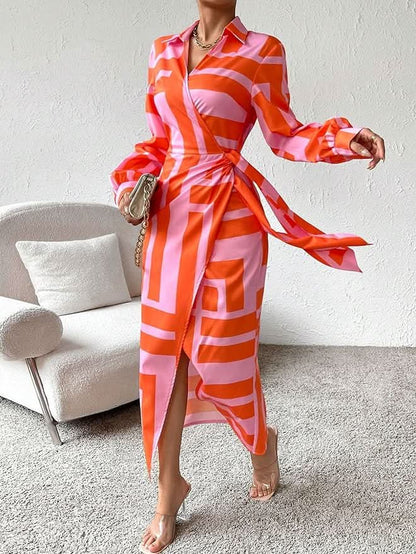 Elegante Wikkeljurk Amira