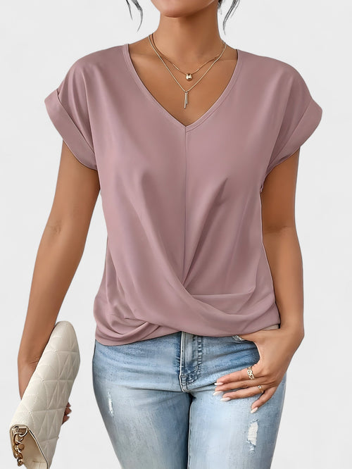 Vrouwelijk Twist-Front Top