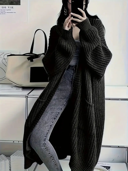 Figuur-Flatterend Lang Vest