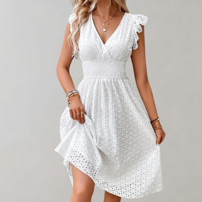 Ruche-Summerdress-Elegance