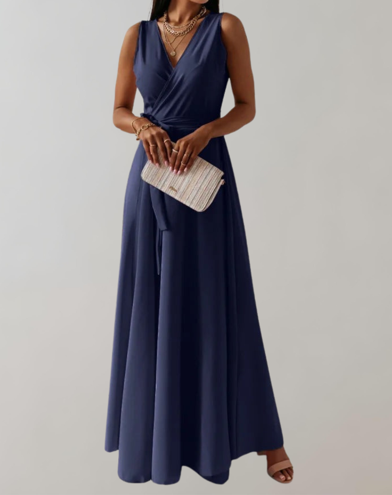 Elegant Taillengürtel Cocktailkleid