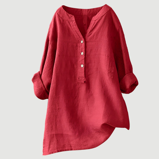 Linnen Luxe Top