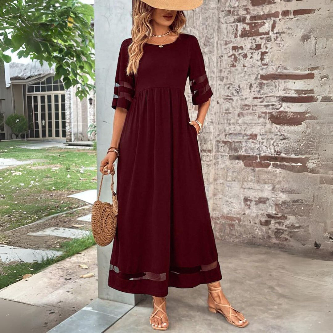 Chic Tummy-Flattering Dress