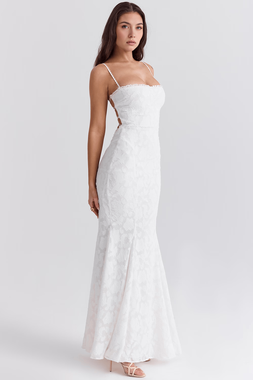 IJsblauwe Elegantie Gala Jurk