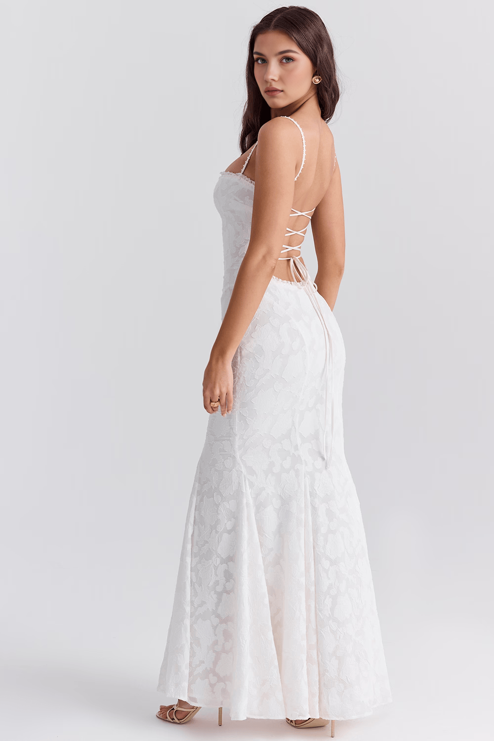 IJsblauwe Elegantie Gala Jurk