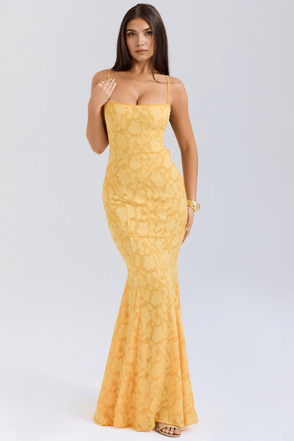 IJsblauwe Elegantie Gala Jurk