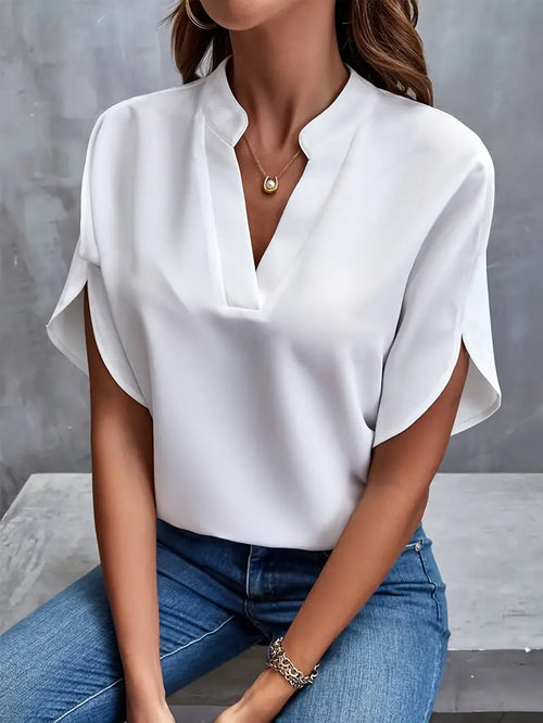 Elegante Luchtige Chiffon Top