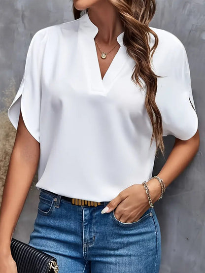Elegante Luchtige Chiffon Top