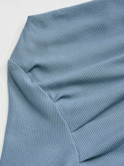 Chique Asymmetrische Slim Fit Top