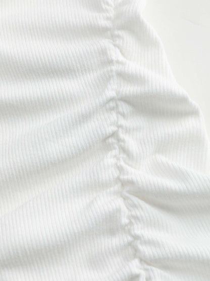 Chique Asymmetrische Slim Fit Top