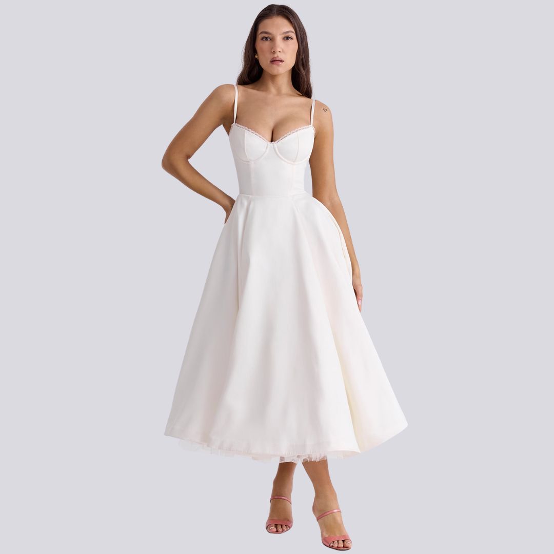 Elegant Tulle Maxi Dress