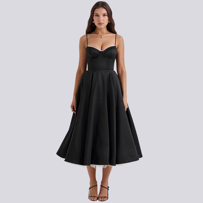 Elegant Tulle Maxi Dress