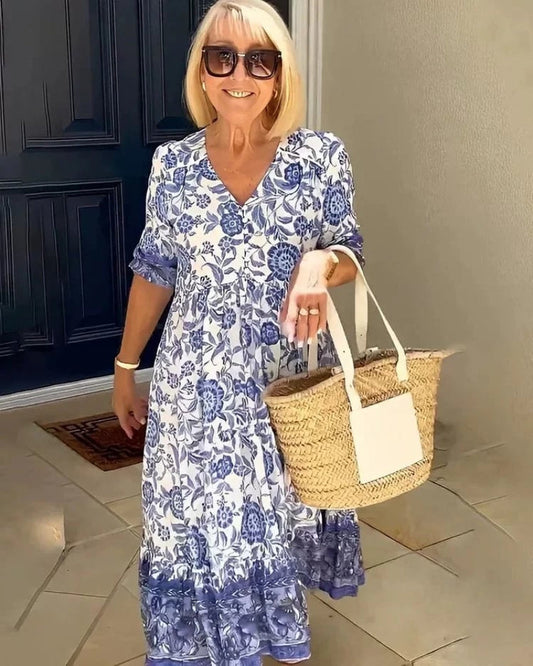 Lia Bloemenjurk Frisse Elegantie