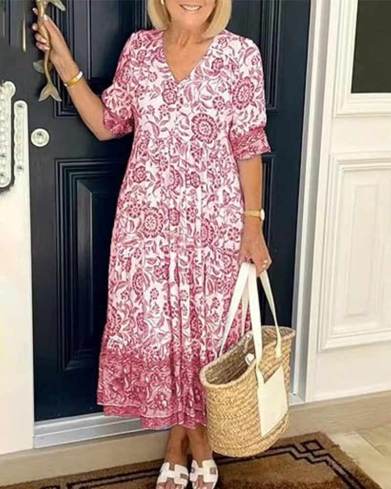 Lia Bloemenjurk Frisse Elegantie