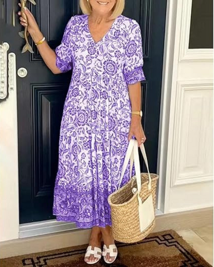 Lia Bloemenjurk Frisse Elegantie