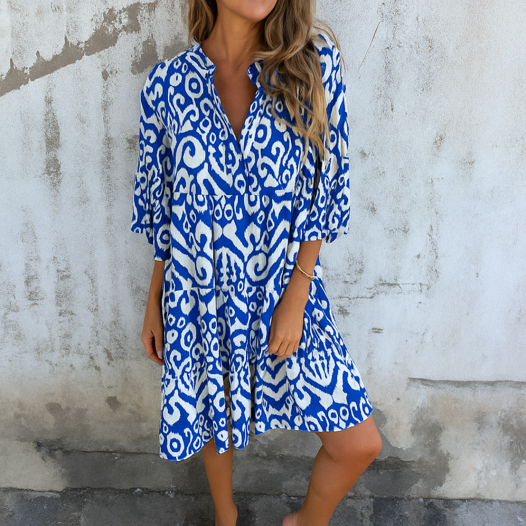 Elegant V-Neck Dress