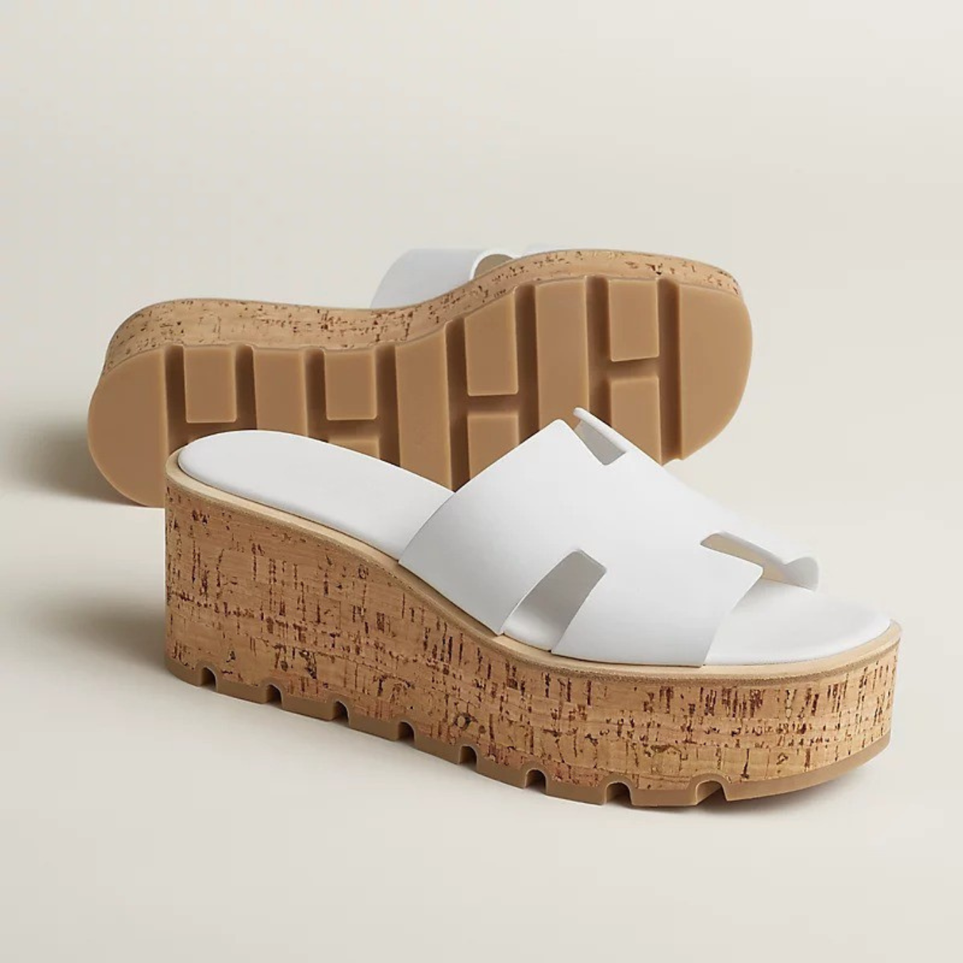 Vegan Comfort Platform Sandalen