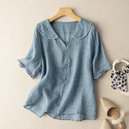 Featherlight Blouse Elegance