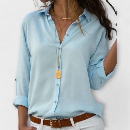 Elegante Satin-Blouse