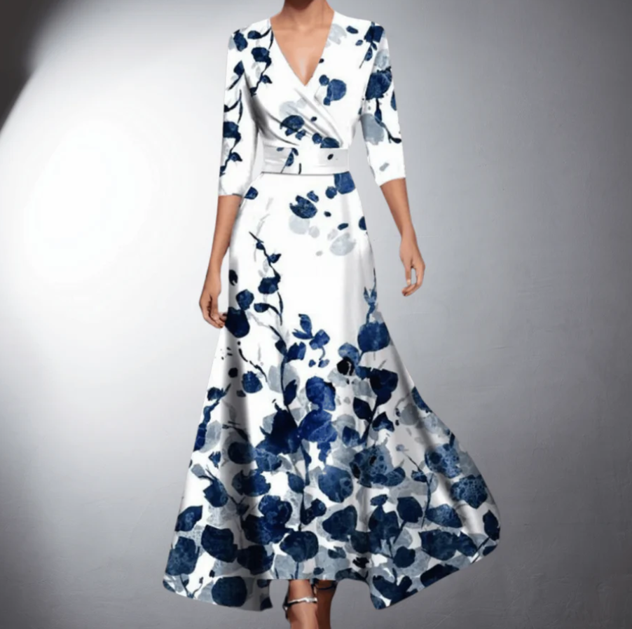 Elegante Bloemenmaxi voor Stijlvolle Dagen