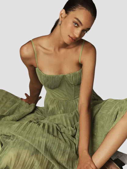 Comfort-Elegantie Lange Jurk