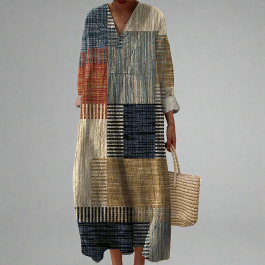 Geometric Elegance Jurk